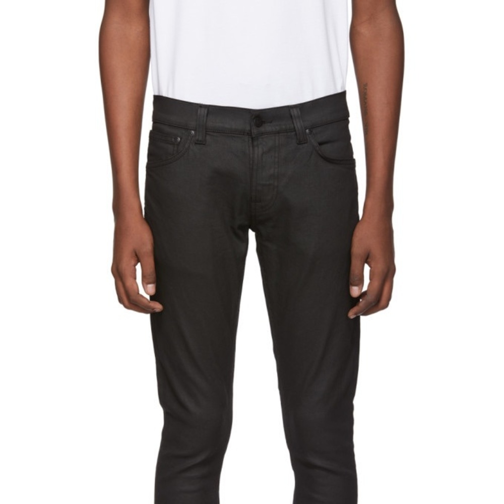 Nudie Jeans Tight Terry Painted Black 30x30
